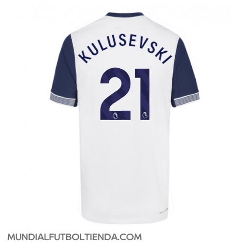 Camiseta Tottenham Hotspur Dejan Kulusevski #21 Primera Equipación Replica 2024-25 mangas cortas